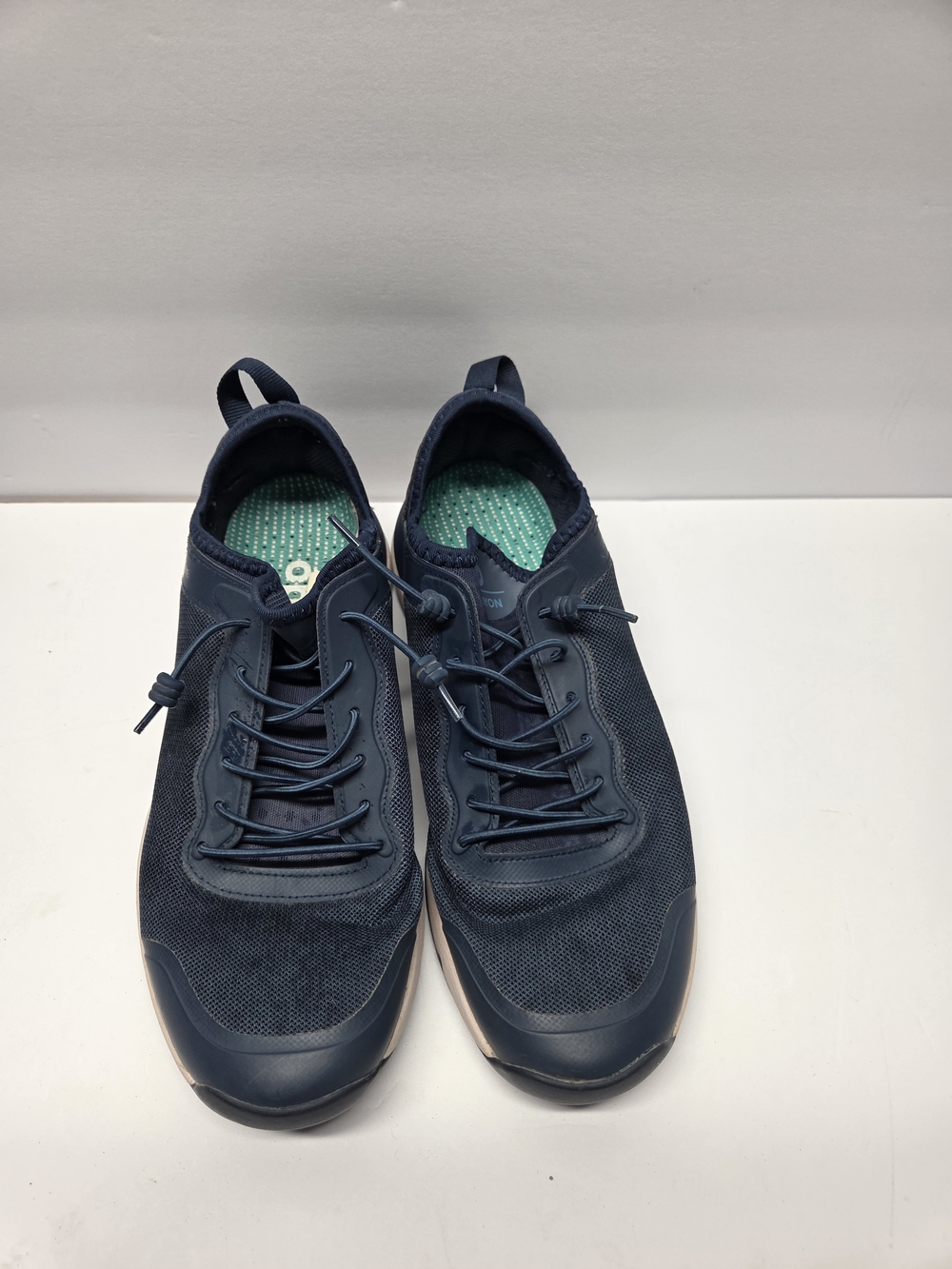 Tropicfeel Blue Lace Up Men's Low Top Sneaker Athletic Rubber Outsole Canyon